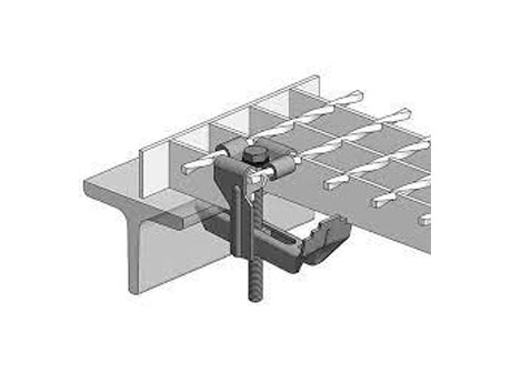 Grating Clamps Blue Map